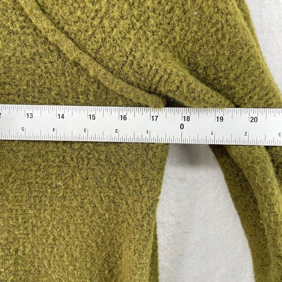 Universal Thread Sweater Womens S Green Knit Ribbed Turtle Neck Pullover Stretch - Picture 3 of 12